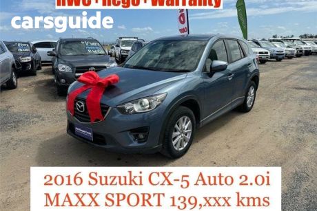 Blue 2016 Mazda CX-5 Wagon Maxx Sport (4X2)
