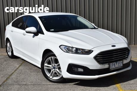 White 2019 Ford Mondeo Hatchback Ambiente Tdci