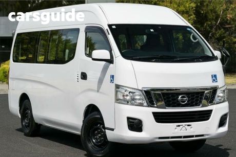 White 2014 Nissan Caravan Commercial NV350 Wheelchair Access