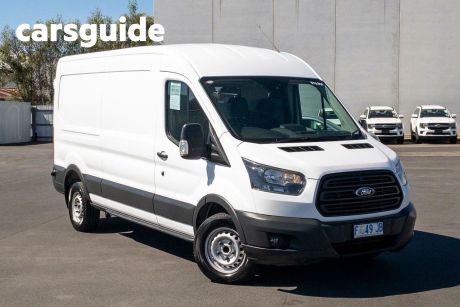 White 2016 Ford Transit Commercial 350L (Mid Roof)