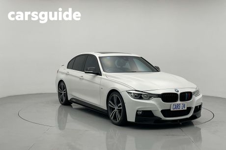 White 2016 BMW 330I Sedan M-Sport