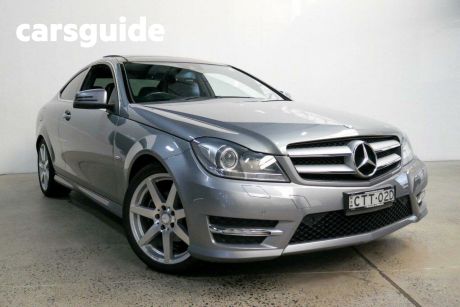 Silver 2012 Mercedes-Benz C250 Coupe Sport BE