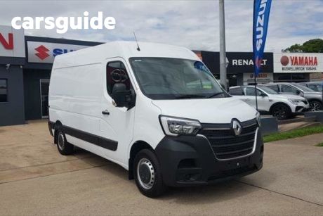 White 2023 Renault Master Commercial Pro - 110kW