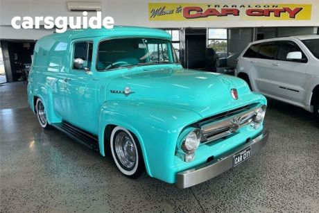 Green 1956 Ford F100 Commercial