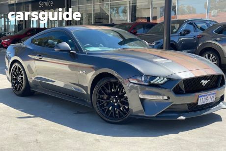 Grey 2018 Ford Mustang Coupe Fastback GT 5.0 V8