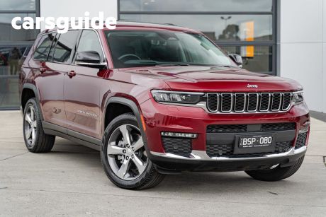 Red 2022 Jeep Grand Cherokee Wagon Limited (4X4)