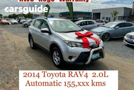 Silver 2014 Toyota RAV4 Wagon GX (2WD)