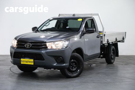 Grey 2023 Toyota Hilux Cab Chassis Workmate (4X2)