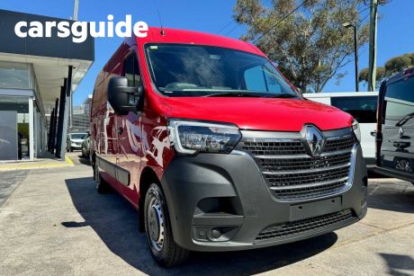 Red 2023 Renault Master Commercial Pro Mid Roof MWB AMT 110kW