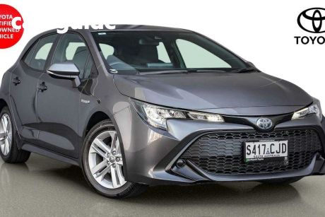 Grey 2020 Toyota Corolla Hatchback Ascent Sport Hybrid