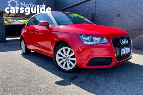 Red 2013 Audi A1 Hatchback 1.4 Tfsi Attraction