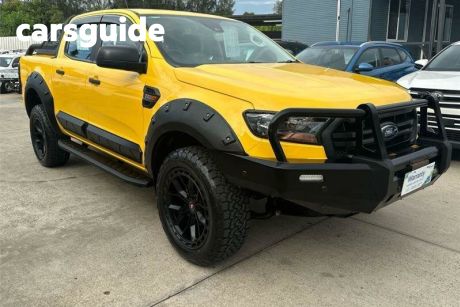 Yellow 2021 Ford Ranger Double Cab Pick Up XL 2.2 HI-Rider (4X2)