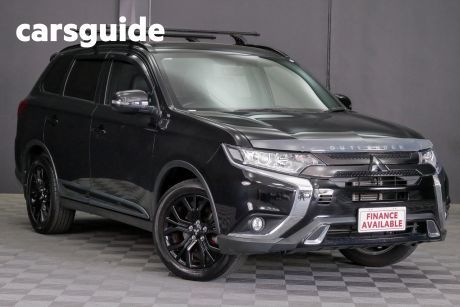 Black 2018 Mitsubishi Outlander Wagon Black Edition 7 Seat (2WD)