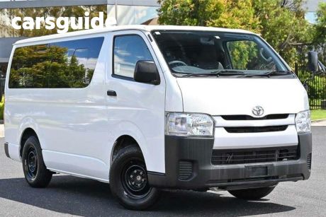 White 2016 Toyota HiAce Commercial DX