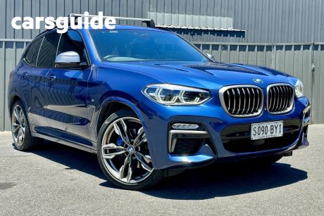 Blue 2018 BMW X3 Wagon M40i Steptronic