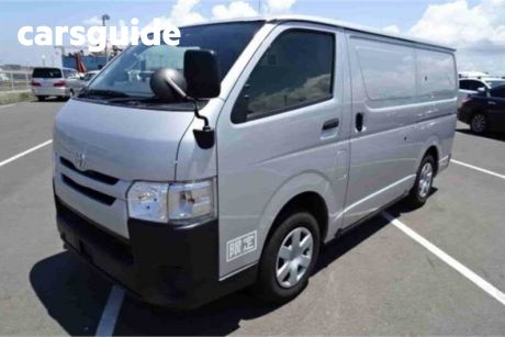 Silver 2015 Toyota HiAce Commercial 4WD