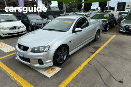Silver 2012 Holden Commodore Utility SS