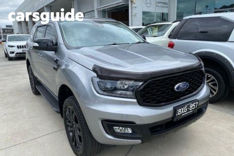Silver 2022 Ford Everest Wagon Sport (4WD)