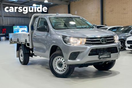 Silver 2022 Toyota Hilux Cab Chassis SR (4X4)