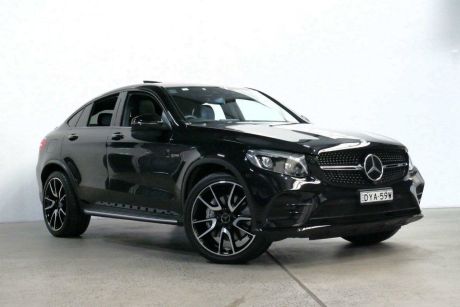Black 2018 Mercedes-Benz GLC43 Coupe