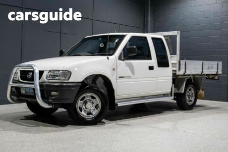White 2002 Holden Rodeo Space Cab Pickup LX