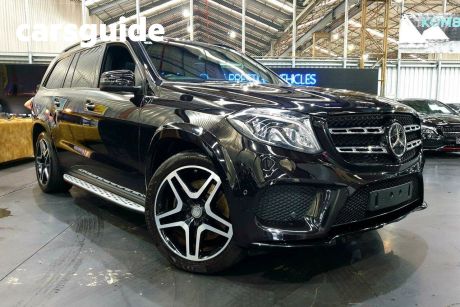Black 2016 Mercedes-Benz GLS350 Wagon D 4Matic Sport