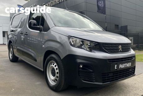 Grey 2023 Peugeot E-Partner Van PRO Long