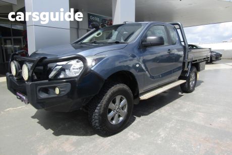 Grey 2017 Mazda BT-50 Freestyle Cab Chassis XT (4X4)