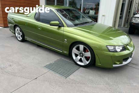 Green 2003 HSV Maloo Ute Tray R8 EXTENDED CAB