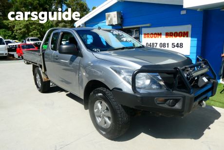 Silver 2016 Mazda BT-50 Freestyle Cab Chassis XT (4X4)