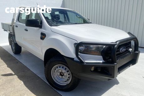 White 2019 Ford Ranger Double Cab Chassis XL 3.2 (4X4)