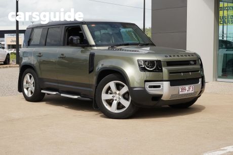Green 2020 Land Rover Defender Wagon 110 First Edition (183KW)