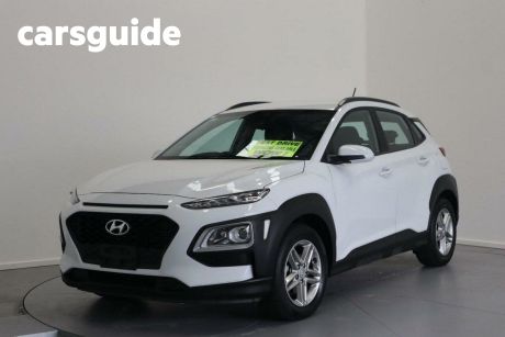 White 2018 Hyundai Kona Wagon Active