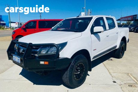 White 2017 Holden Colorado Crew Cab Chassis LS (4X2)