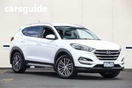 White 2016 Hyundai Tucson Wagon Active X (fwd)