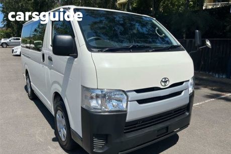 White 2018 Toyota HiAce Commercial 4WD LWB 2.8 LTR DIESEL TURBO