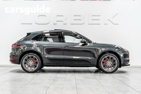 Grey 2018 Porsche Macan Wagon