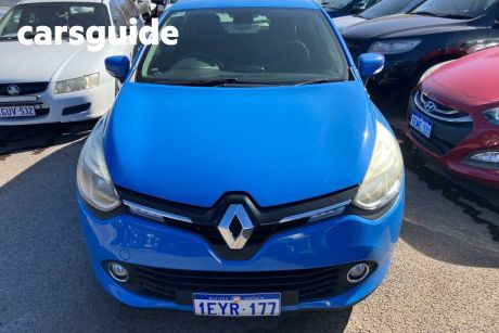 Blue 2014 Renault Clio Hatchback Expression