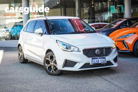 White 2019 MG MG3 Auto Hatch Excite