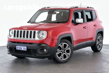 Red 2015 Jeep Renegade Hatch Limited DDCT