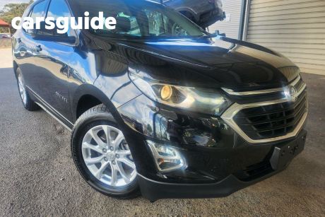 Black 2017 Holden Equinox Wagon LS Plus (fwd)