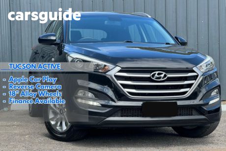 Black 2017 Hyundai Tucson Wagon Active X 2WD