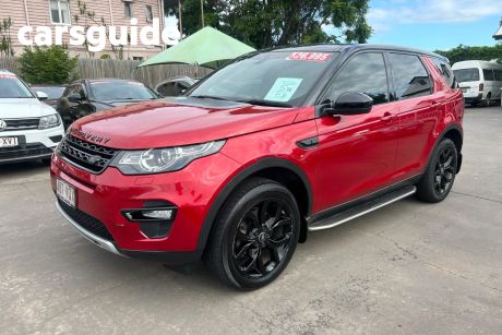 Red 2015 Land Rover Discovery Sport Wagon SD4 HSE Luxury