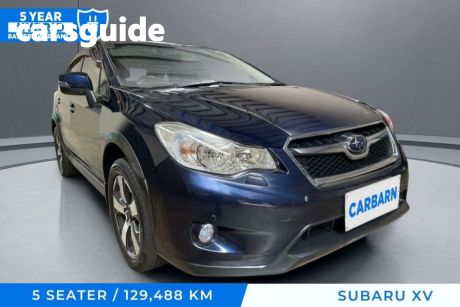 Blue 2013 Subaru XV Wagon