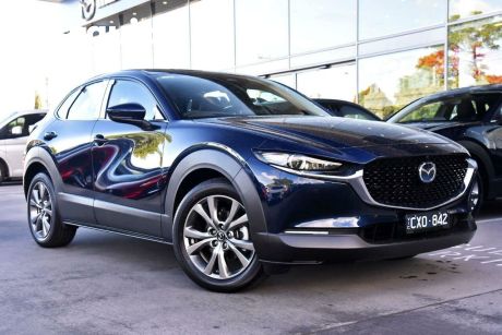 Blue 2023 Mazda CX-30 Wagon G25 Touring SP Vision (fwd)