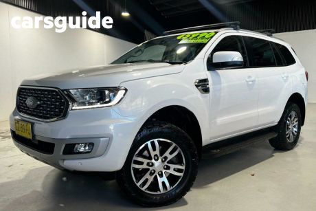 White 2021 Ford Everest Wagon Trend (4WD)