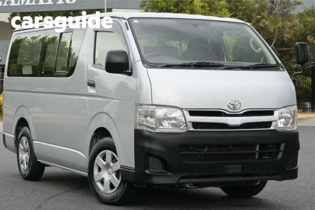 Silver 2013 Toyota HiAce Commercial DX