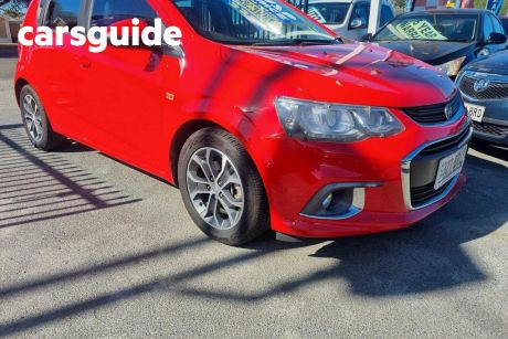 Red 2017 Holden Barina Hatchback LS