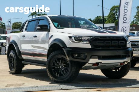 White 2022 Ford Ranger Double Cab Pick Up Raptor X 2.0 (4X4)