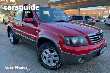 Red 2007 Ford Escape Wagon XLT